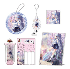 放置少女 ファブリックパネル 非売品 放置少女 ～百花繚乱の萌姫たち